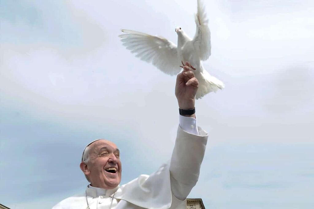 aceptar con humildad los dones de Dios como lo hizo el Papa Francisco
